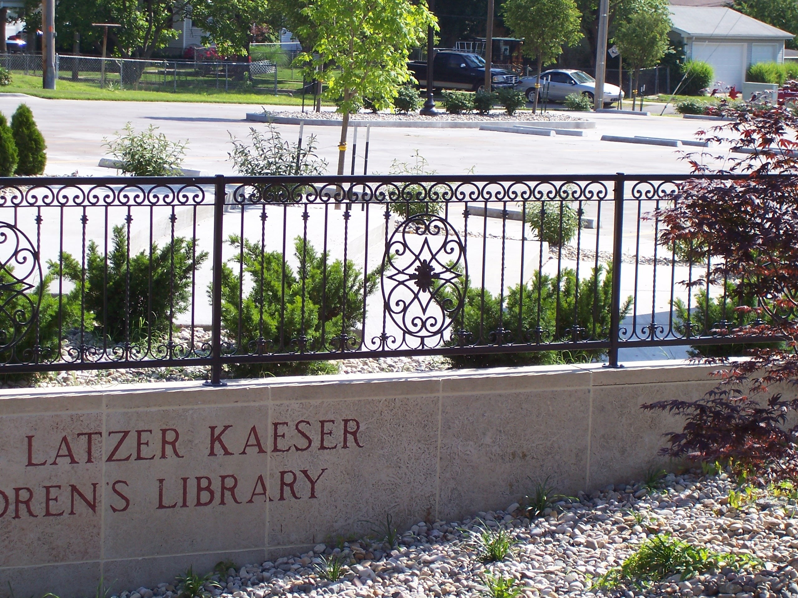Latzer Library railings